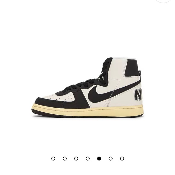 Nike Terminator High Prm Sneakers in Phantom, Black, Pale Vanilla, & Sail - Picture 5 of 8